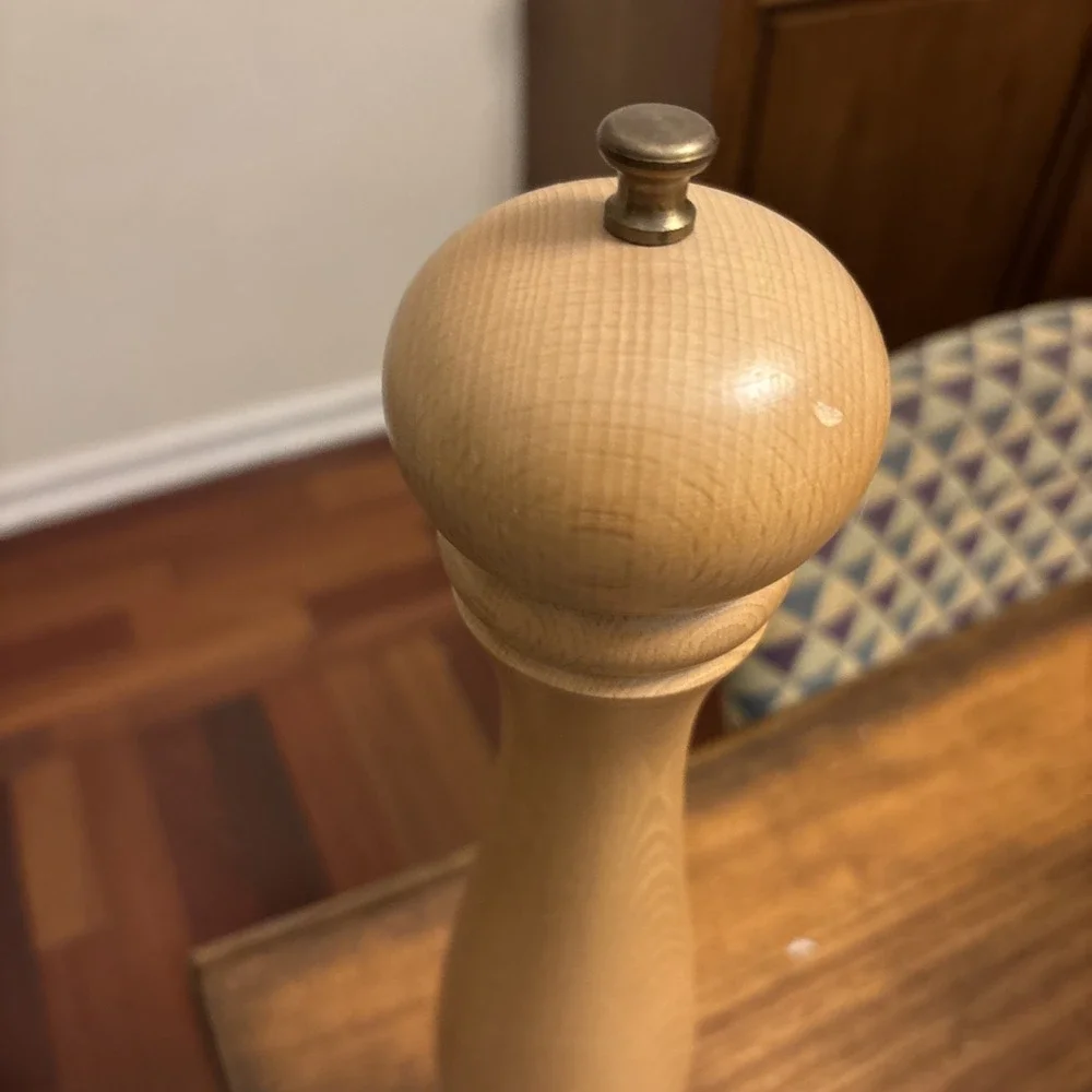 LIDREWA Germany Beechwood Pepper Mill Grinder, 15.5